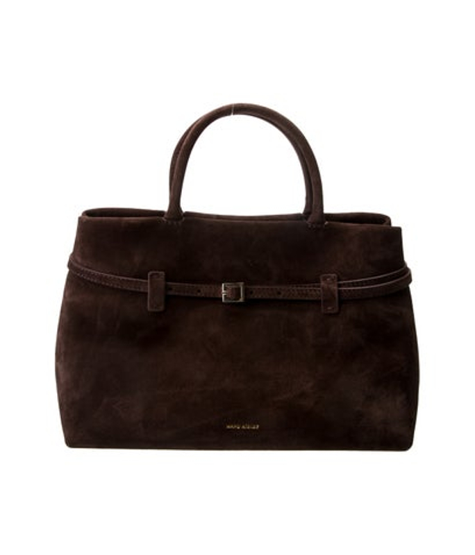 Manu Atelier Atelier Suede Shoulder Bag