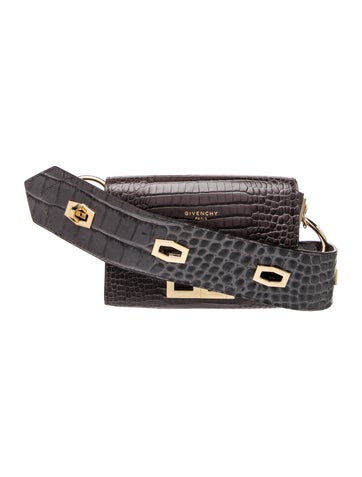 Givenchy Embossed Leather Crossbody Bag