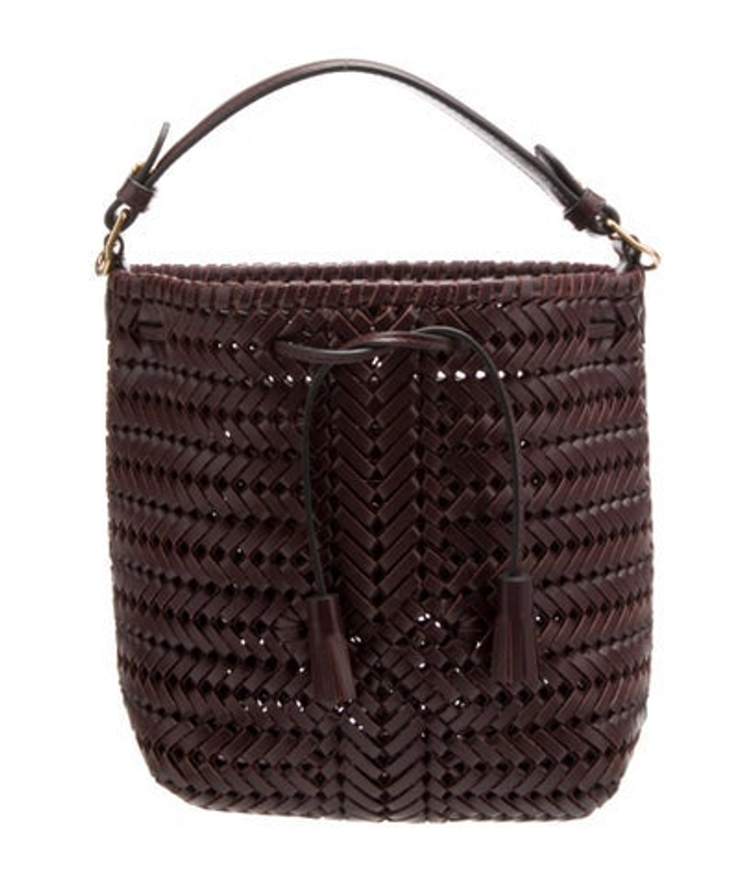 Anya Hindmarch Hindmarch Leather Top Handle Bag