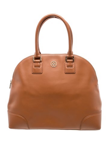 Leather Top Handle Bag