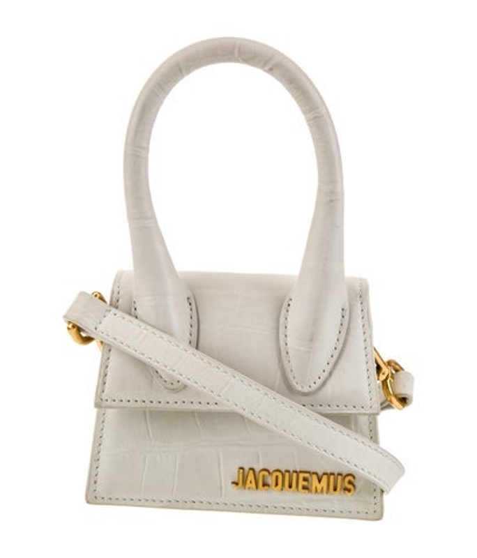 Jacquemus Embossed Leather Crossbody Bag