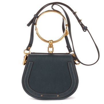 Leather Small Nile Bracelet Bag, Small
