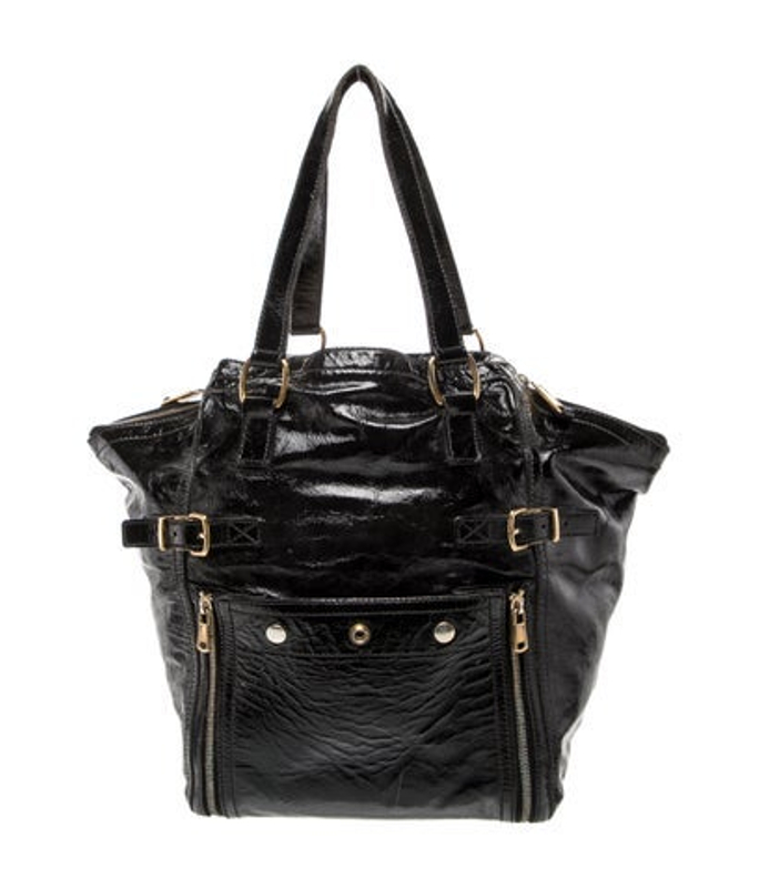 Saint Laurent Saint Laurent Patent Leather Tote