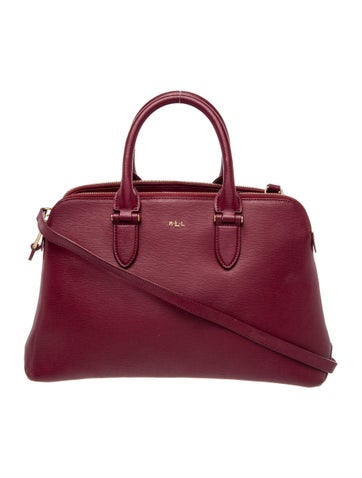Leather Top Handle Bag