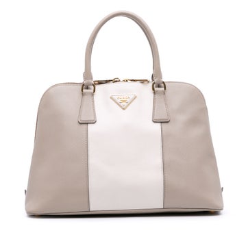 Leather Promenade Satchel Medium