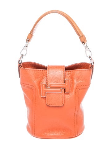 Leather Bucket Bag