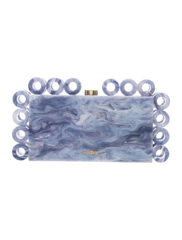 Acrylic Clutch w/ Tags