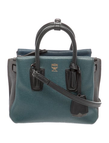 Leather Top Handle Bag
