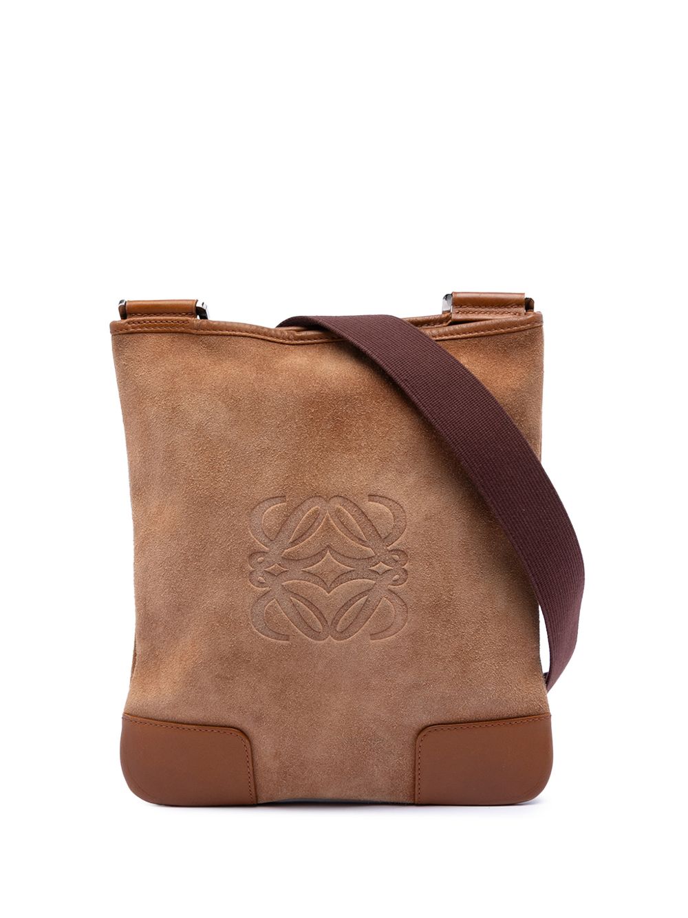 2005 Suede Anagram crossbody bag