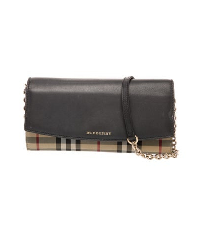 Burberry Haymarket Check Clutch