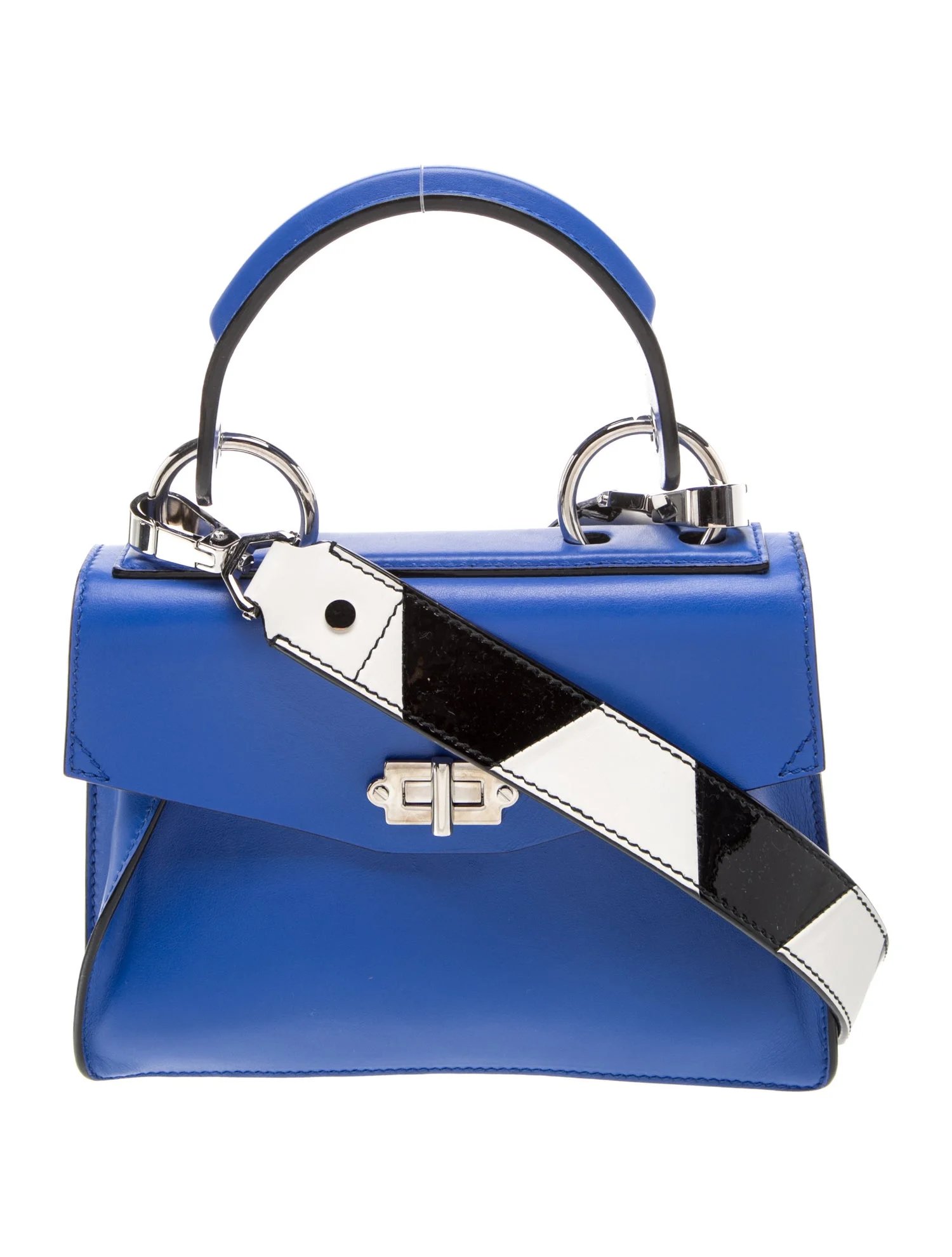 Leather Top Handle Bag