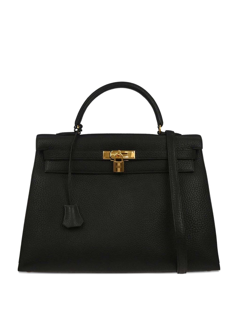 Hermes 1996 Kelly 35 leather tote bag