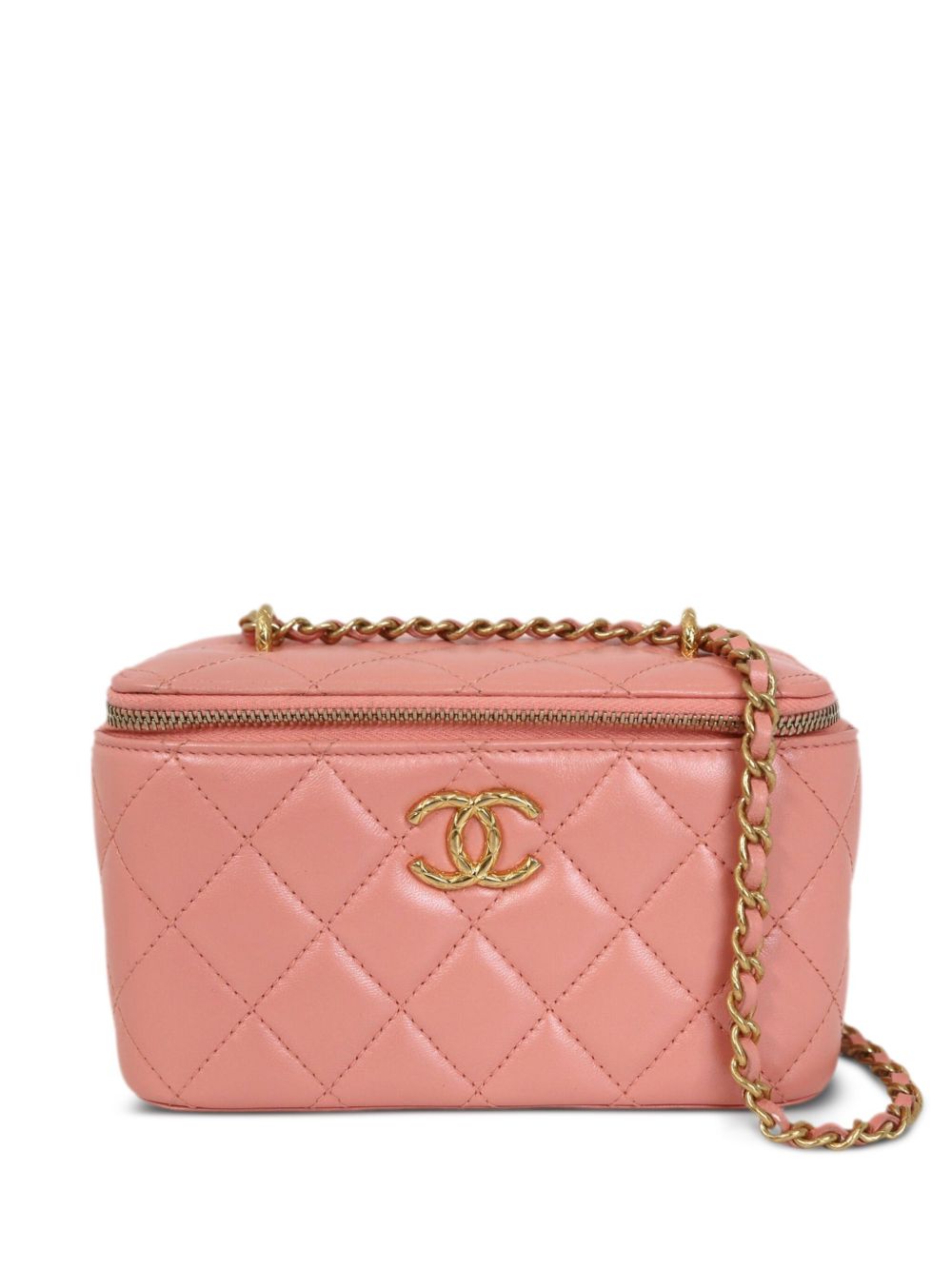 CC quilted handbag