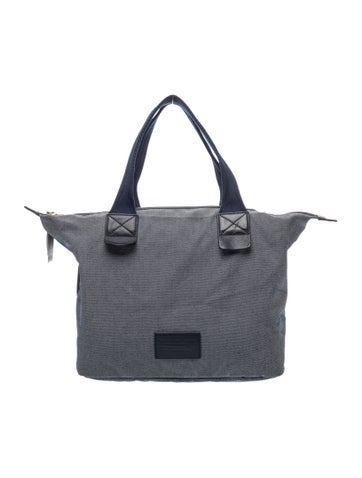 Denim Top Handle Bag