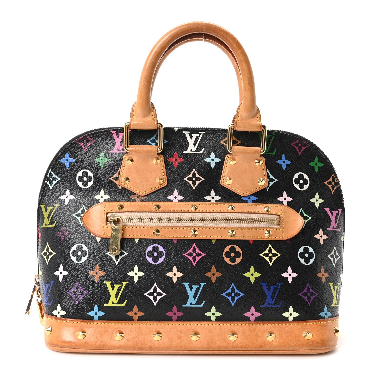 Louis Vuitton Monogram Multicolor Alma Black