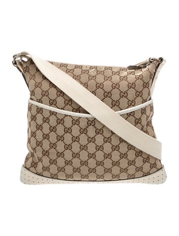 GG Canvas Messenger Bag Vintage