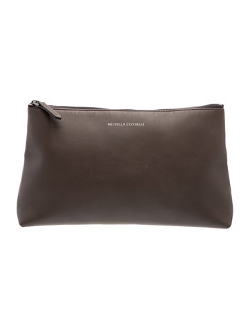Brunello Cucinelli Leather Clutch