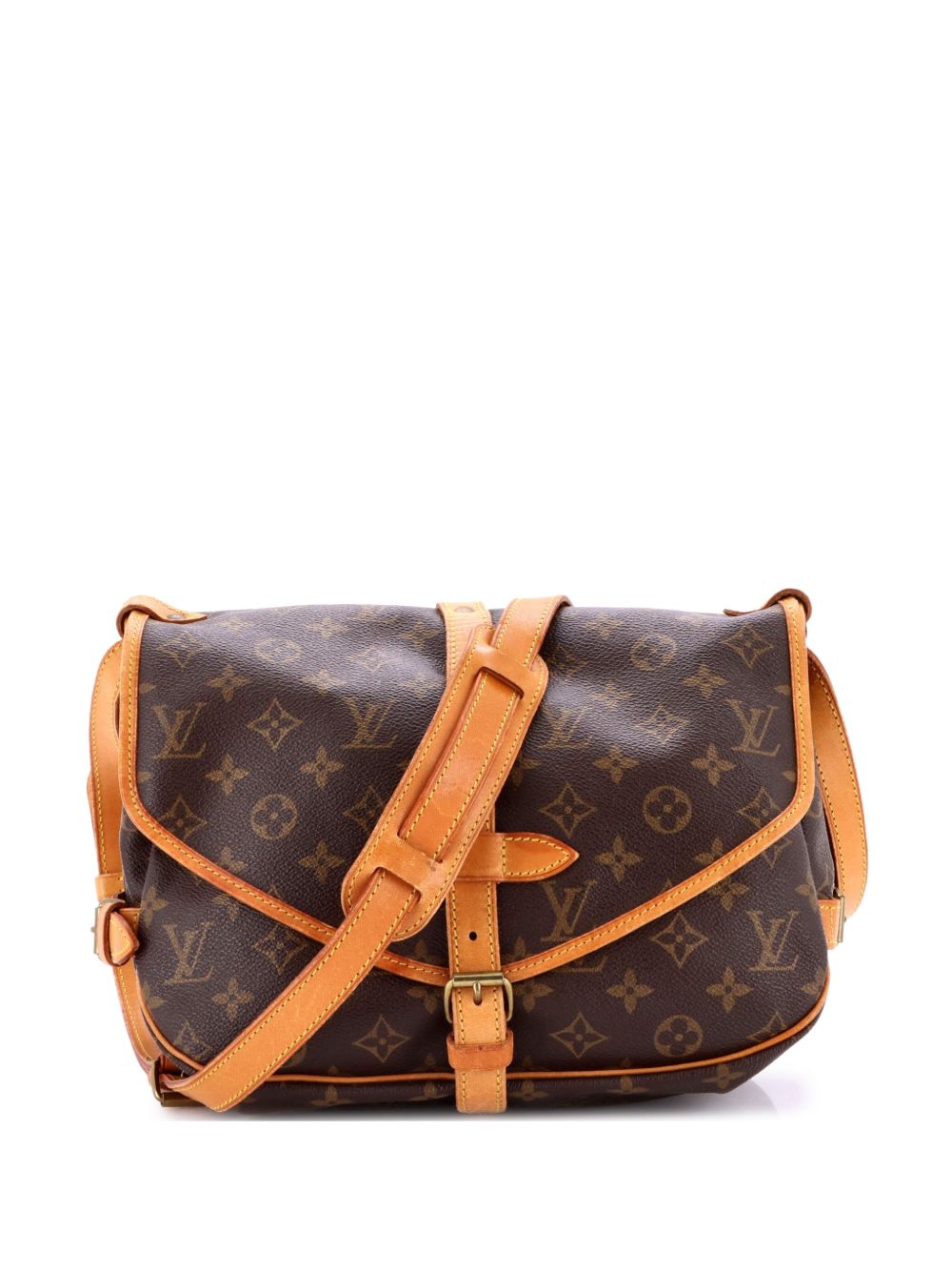 Louis Vuitton Saumur Handbag Monogram Canvas 30 crossbody bag