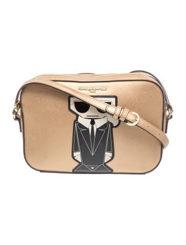 Karl Lagerfeld Leather Crossbody Bag