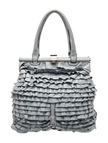 Valentino Leather Top Handle Bag