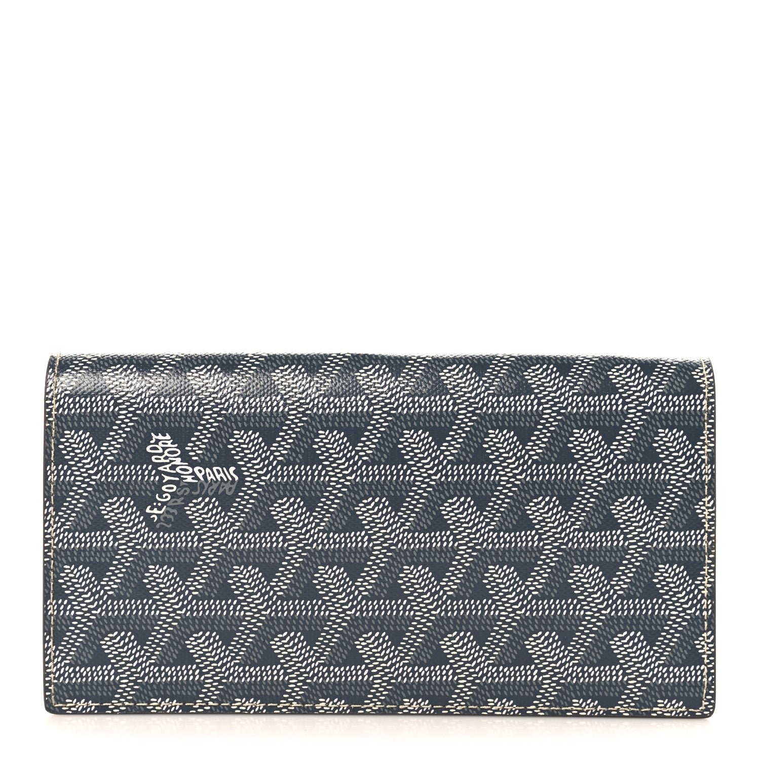 Goyard Goyardine Saint-Lambert Wallet Grey
