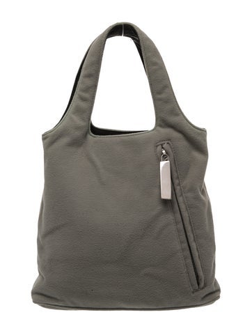 Salvatore Ferragamo Suede Top Handle Bag