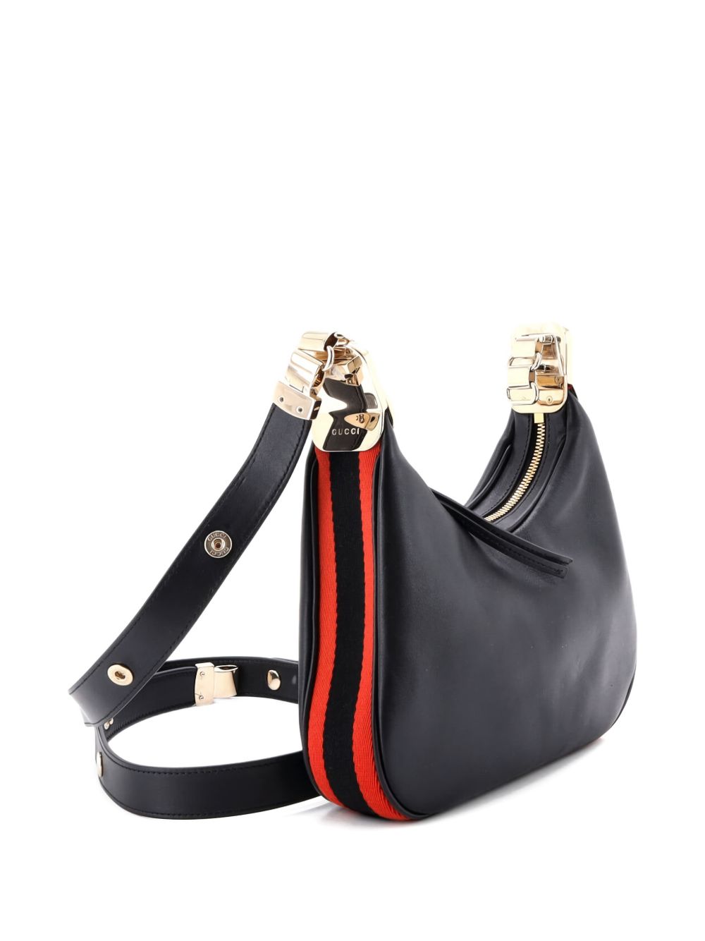 Attache Shoulder Bag Leather Small crossbody bag