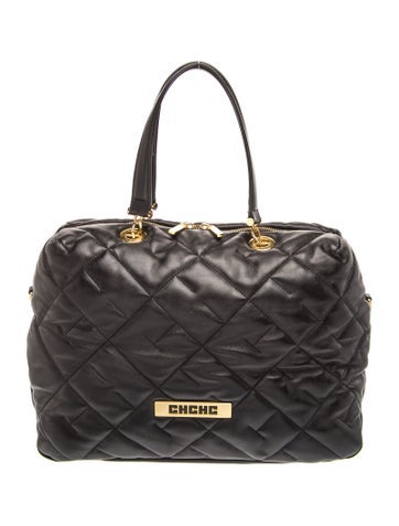 Leather Top Handle Bag