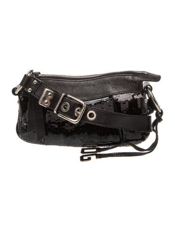 Sequins Top Handle Bag