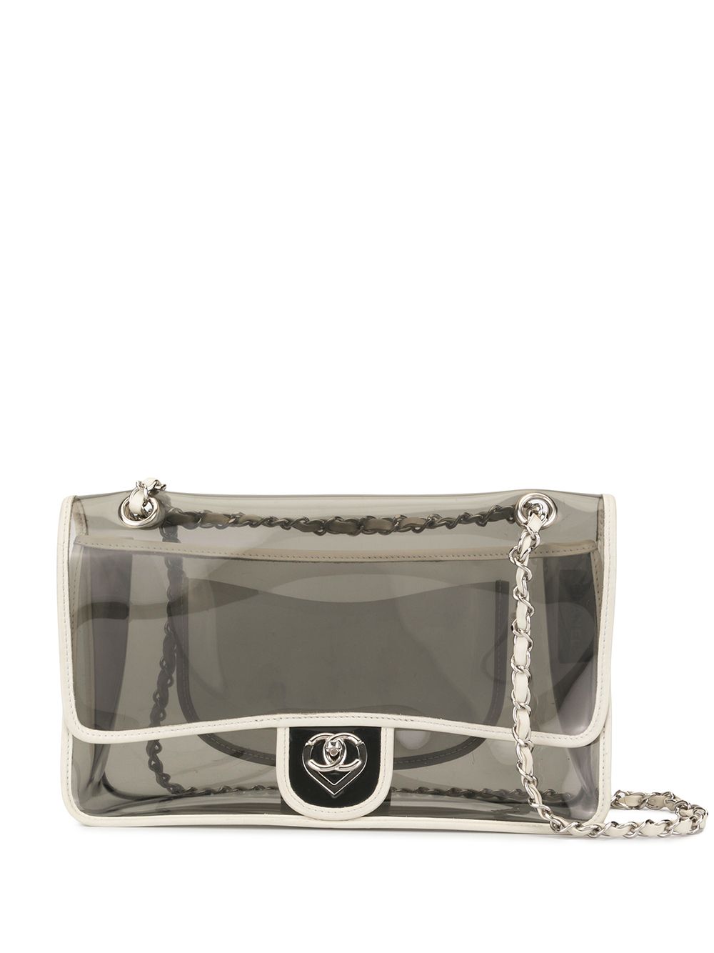 double chain shoulder bag