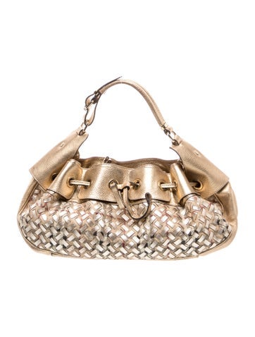 Haymarket Check Top Handle Bag