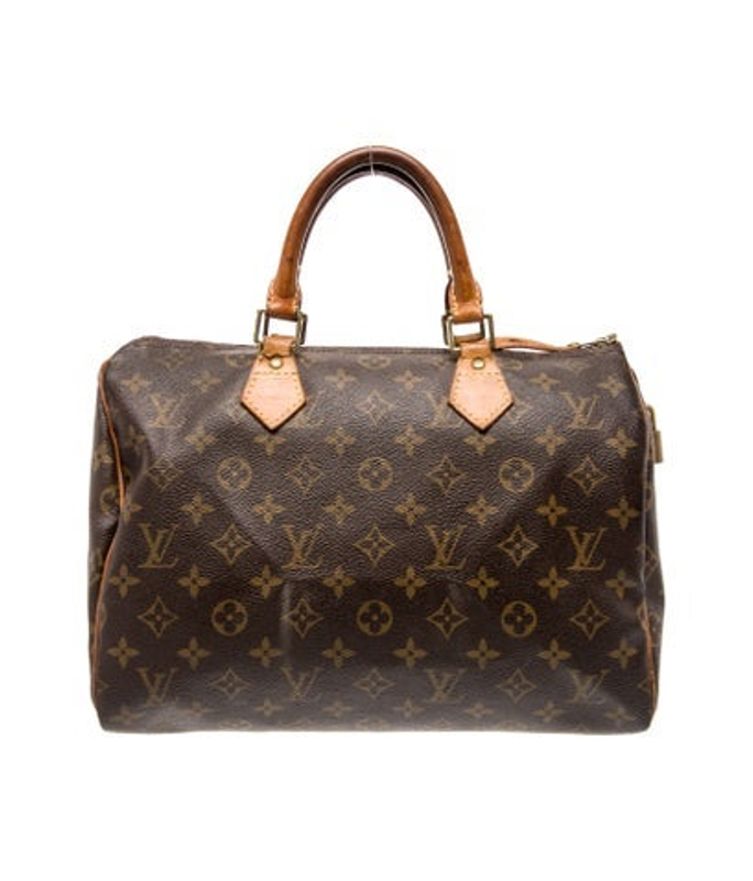 Louis Vuitton Vuitton Lv Monogram Speedy 30