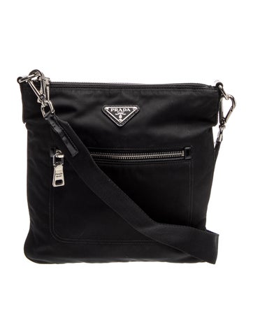 Tessuto Nylon Messenger Bag