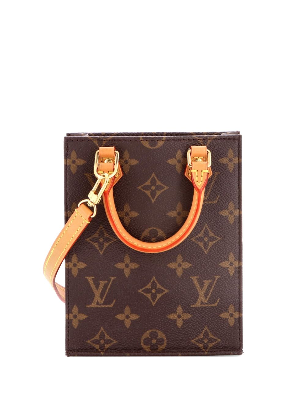 Petit Sac Plat Bag Monogram Canvas crossbody bag