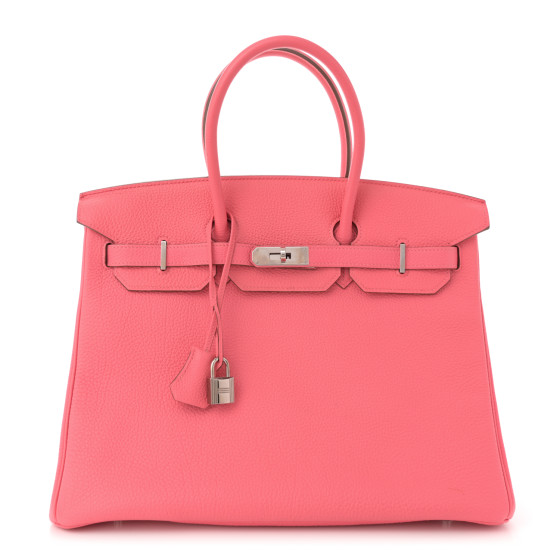 Hermes Togo BIRKIN 35 Rose Lipstick