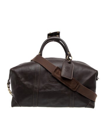 Leather Weekender Bag