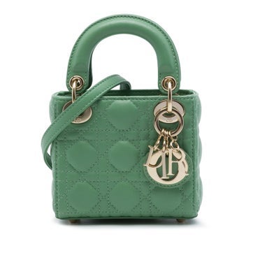 Lambskin Micro Lambskin Cannage Lady Dior