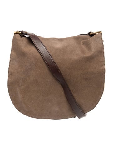 Suede Crossbody Bag