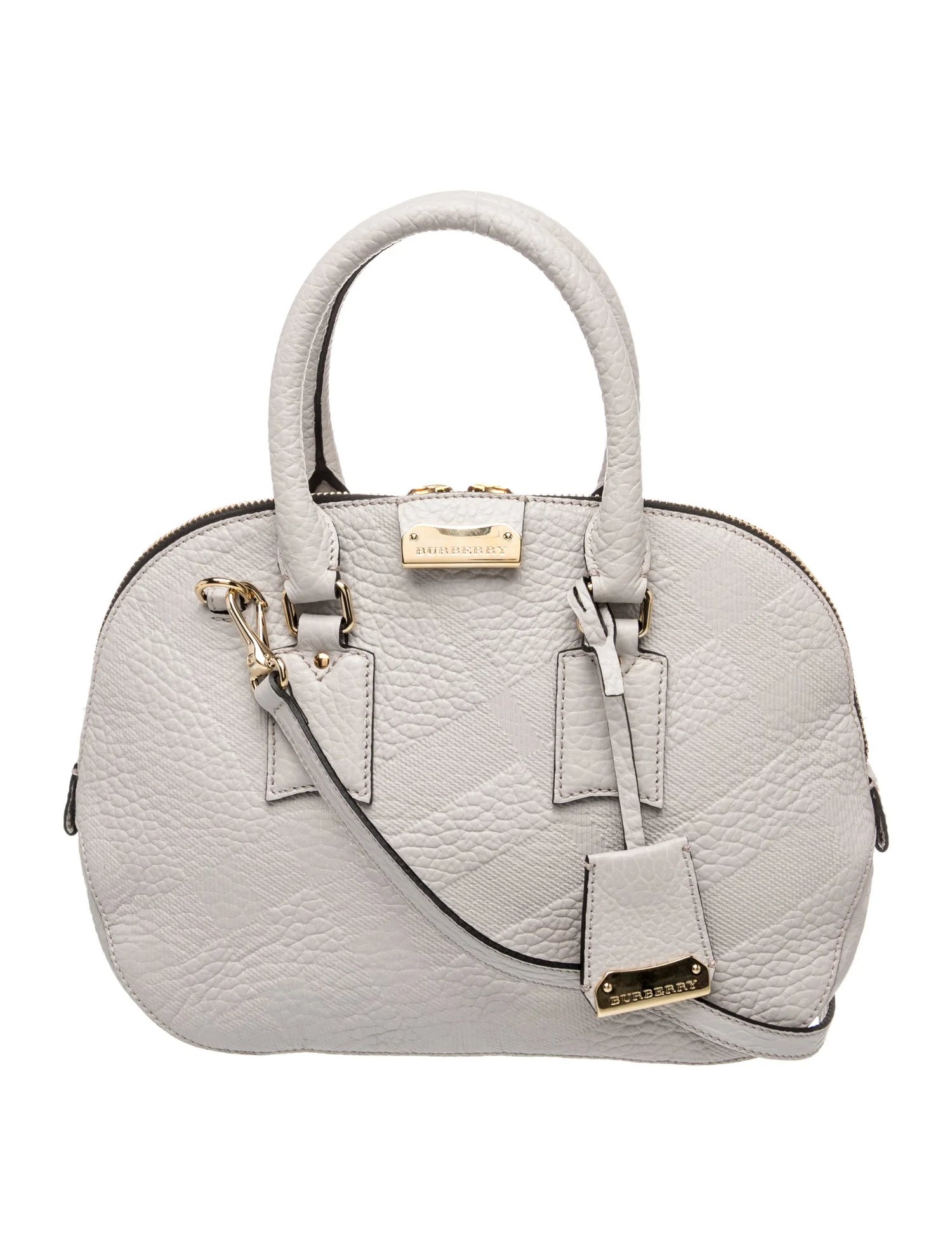 Leather Top Handle Bag