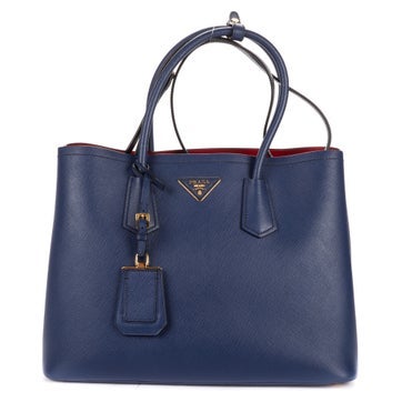 Leather Cuir Double Handle Tote