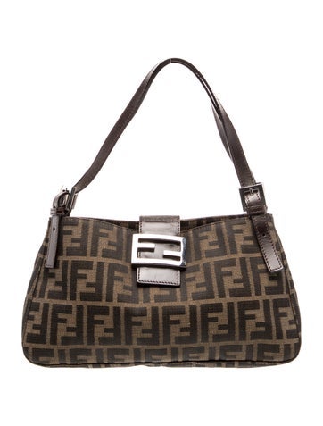 Zucca FF Double Flap Baguette Vintage