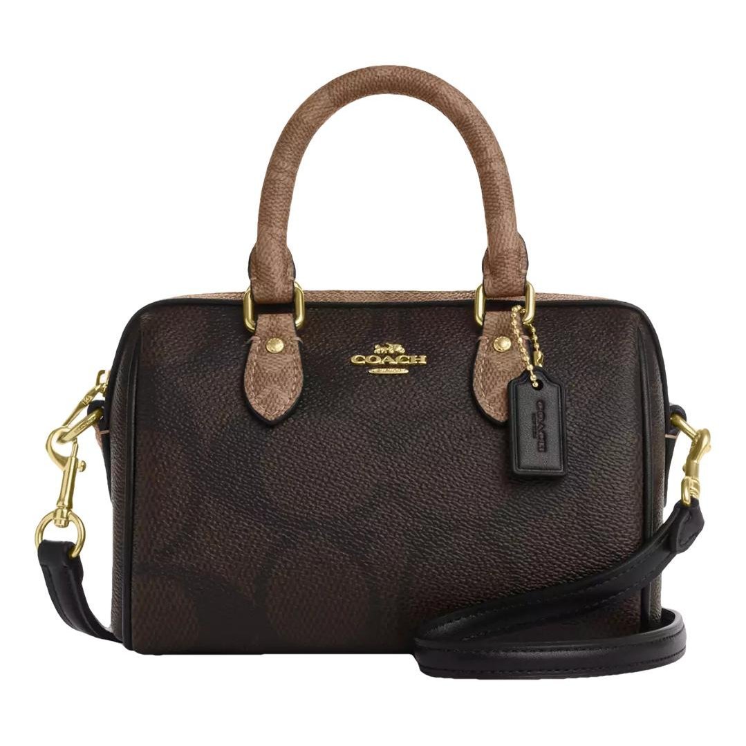Leather crossbody bag