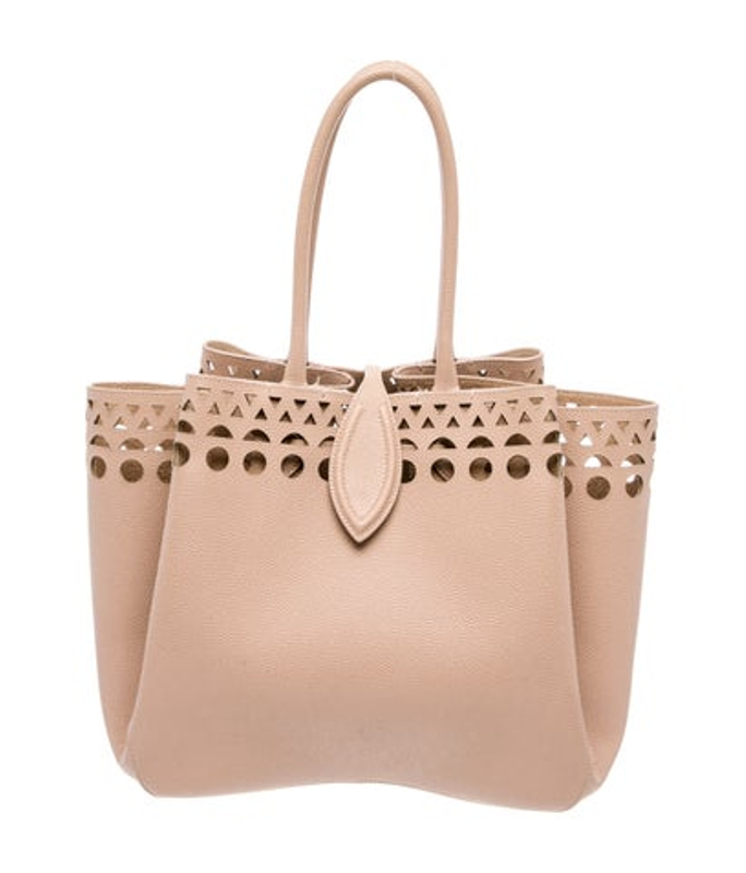 Alaia Leather Shoulder Bag