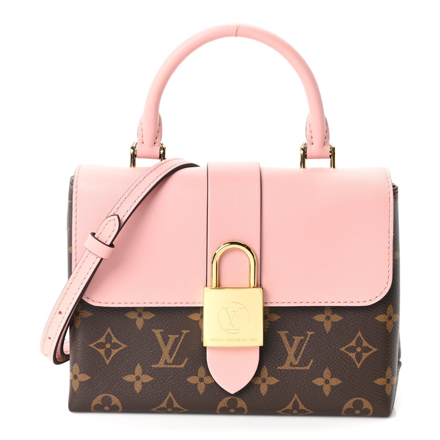 Louis Vuitton Monogram Locky BB Rose Poudre