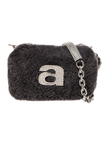 Alexander Wang Shearling Shoulder Bag