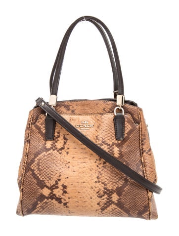 Leather Top Handle Bag