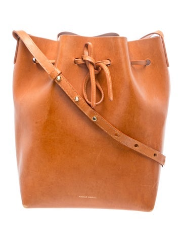 Leather Bucket Bag