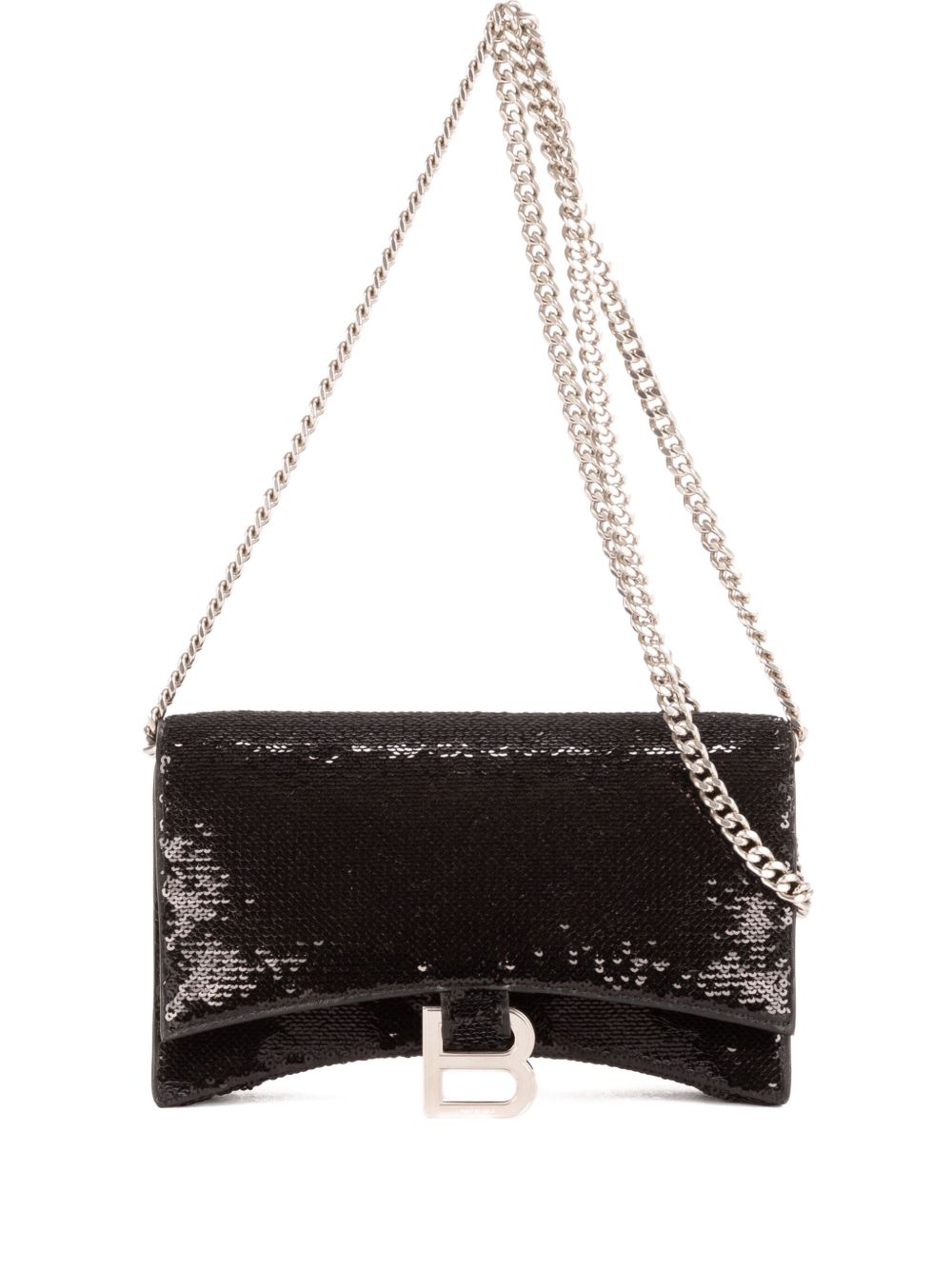 Balenciaga sequinned chain shoulder bag