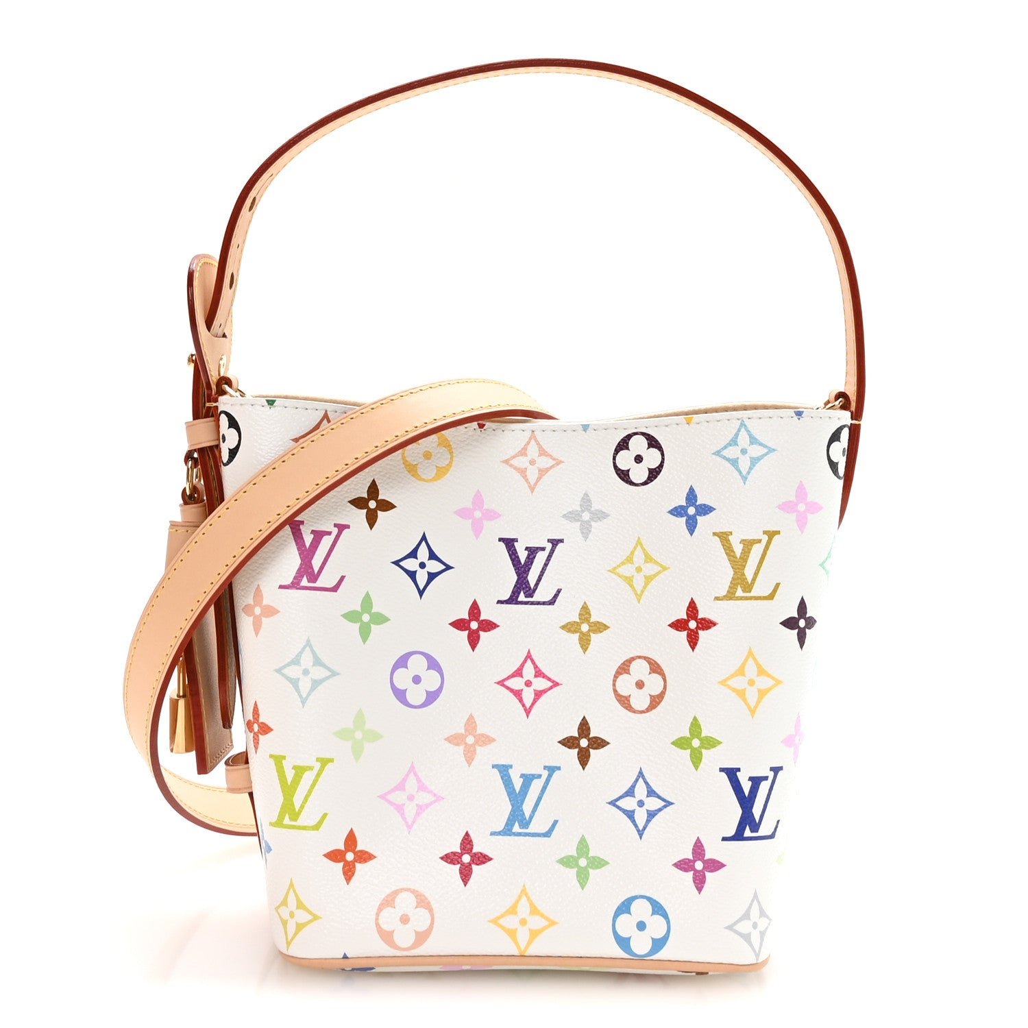 Louis Vuitton LV x TM Monogram Multicolor All In BB White