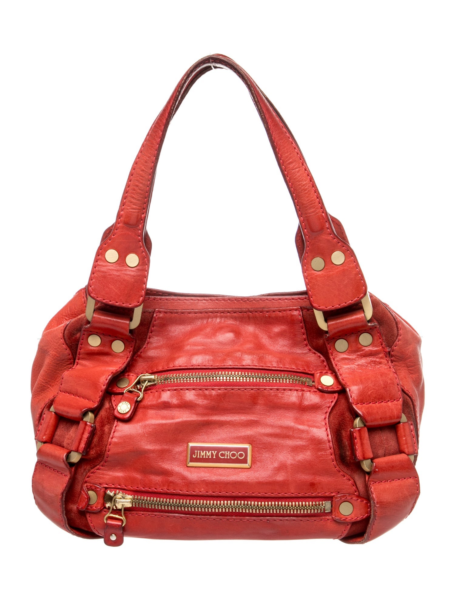 Jimmy Choo Leather Shoulder Bag